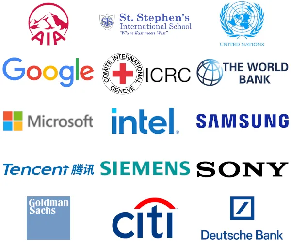 our alumni work for these organisations