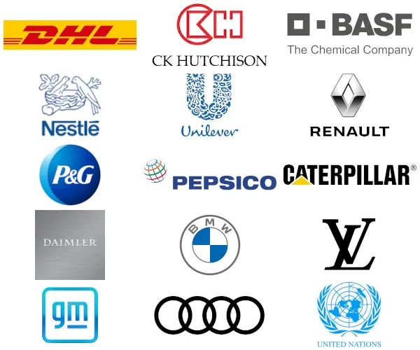 our alumni work for these organisations