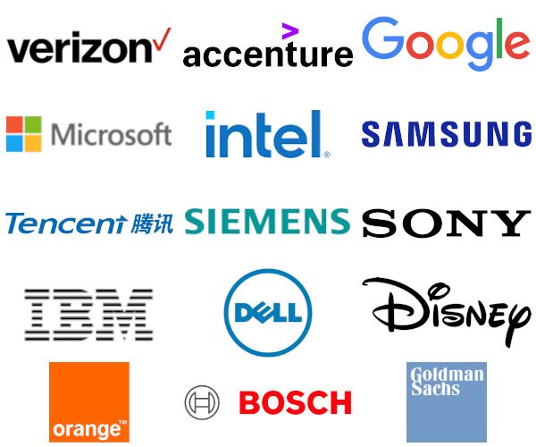 our alumni work for these organisations